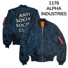 川久保玲着用】CDG x ALPHA BIAS MA-1 JACKET 黒 - メルカリ