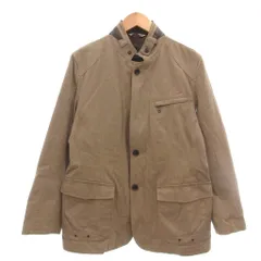 ザ スコッチ ハウス The Scotch House 美品 ジャケット スイングトップ スタンドカラー ヘリンボーン M ブラウン /YJ ■YHS14のサムネイル