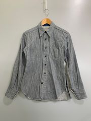 At Last & Co グレー シャンブレーシャツ14 1/2 - メルカリ