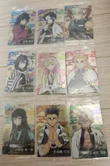 鬼滅の刃 ウエハースカード キャラクター9種セット