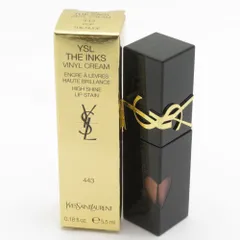 美品 YvesSaintLaurent イヴサンローラン ザ インクス ヴィニルクリーム 口紅 5.5ml 残量多 443 ポップザヌード BD5094K2のサムネイル