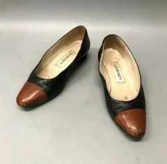 美品】ALBERTO GOZZI イタリア製 カメオローファー 革靴 パンプス 