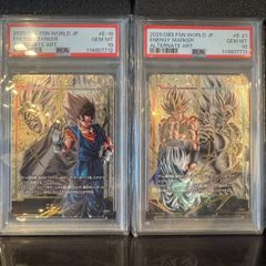 PSA10英語 ドラゴンボール孫悟空ベジータ リリースイベント 優勝プロモ