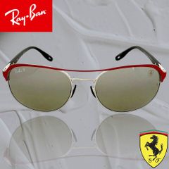 Ray-Ban レイバン Ferrari フェラーリ RB4320 レッド - メルカリ