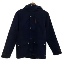 【中古】　Aqua garage　ナイロンジャンパー　フード　フルジップ　無地　古着　/0157
