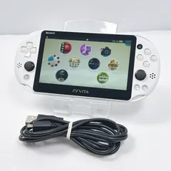 PSVITA PCH 2000 グレイシャーホワイト PlayStation Vita 良品 FW3.67 遊べるセット 動作確認済み ソニー プレイステーション psvita 管理番号M1825