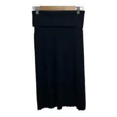 CELINE(セリーヌ) ロングスカート サイズS レディース美品  - 黒 プリーツ/ニット生地のサムネイル