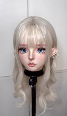 中古 着ぐるみ マスク 黒ロング赤目 ウィッグ傷あり kigurumi - メルカリ