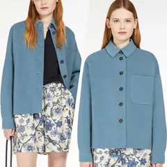 24AW 美品 クチートアマーノ MaxMara ピュアウール ジャケット 42のサムネイル