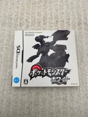 ◆【外紙箱付】ポケットモンスター ホワイト　DS　ソフト　0011168138