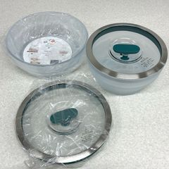 Airtight ガラスボウルセット 3個と蓋4個 - メルカリ