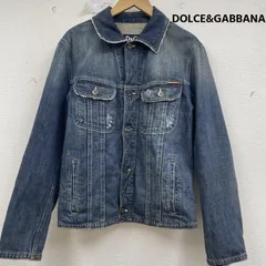 ドルチェアンドガッバーナ イタリア製 ロゴ プリント デニム ジャケット メンズ 46 ISItems【USED】【古着】【中古】50158375のサムネイル