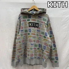 キス ロゴ 総柄 プルオーバー フーディ スウェット パーカー メンズ L ISItems【USED】【古着】【中古】50157266のサムネイル