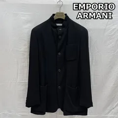 エンポリオアルマーニ レーヨン ウール バンドカラー ハーフコート イタリア製 メンズ 50 ISItems【USED】【古着】【中古】50157339のサムネイル