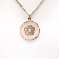 ◉CHANEL パール付きロゴネックレス - メルカリ