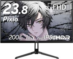 Pixio PX246 Wave モニター 23.8インチ 黒 ブラック FHD - メルカリ