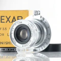 【コニシロク】Konica Hexar 50mm F3.5 Konishiroku レンズ L39 LTM Leica 元箱付 #S900のサムネイル