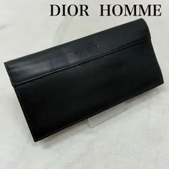 ディオールオム オブリーク トロッター ロゴ 型押し 二つ折り レザー 長財布 メンズ - ISItems【USED】【古着】【中古】50157621のサムネイル