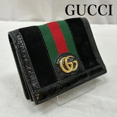 グッチ シェリーライン オフィディア GG マーモント 二つ折り 財布 523155 メンズ - ISItems【USED】【古着】【中古】50157629