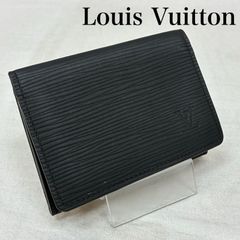 Louis Vuitton ルイヴィトン タイガ 財布 ポルトモネビエジップ 黒