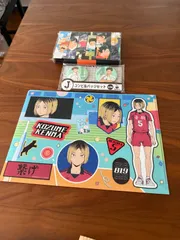 ハイキュー展　ハイキュー　箱　コンビ　缶バッチ　セット　J クリアファイル　劇場版　ゴミ捨て場の決戦　クリアファイルは未使用では無い　3点セット