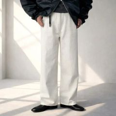 26SS H BEAUTY&YOUTHダスティカラーバギーデニムパンツ タグ付き