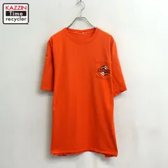 00s HARLEY DAVIDSON 胸ポケット付き 半袖Ｔシャツ メンズ XLサイズ相当 ビッグサイズ オーバーサイズ