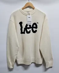 Lee リー ロゴ ニット アイボリー M 新品のサムネイル