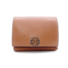 極美✨ロエベ 三つ折り財布 バーティカル ウォレット レザー ブラック