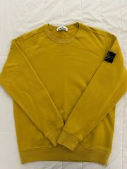 Stone Island コットンクルーネック マスタード Sサイズ - メルカリ