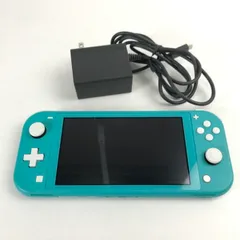 【中古品】 Nintendo Switch Lite ニンテンドースイッチライト ターコイズ スイッチライト 箱・セーフティガイド欠品 画面キズあり 【034-260430-io-29-fuz】