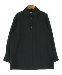 シャネル CHANEL ブラックシャツ ウール100% 36 Sサイズ ブラウス 
