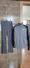 (メンズ100サイズ Lサイズ) adidas トレーナー セットアップ (秋冬用)