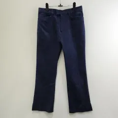ヴィンテージ カジュアル スリムフィット セミフレア セミブーツカット デニム レギンス パンツ