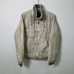 ポロラルフローレン アイボリー キルティング ジャケット L