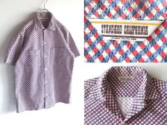 STANDARD CALIFORNIA スタンダードカリフォルニア SD SEERSUCKER SHORT SLEEVE SHIRTS 半袖 シアサッカー チェックシャツ S トリコカラーのサムネイル