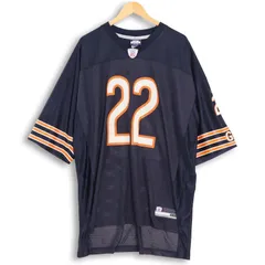 メンズ2XL リーボック 半袖メッシュフットボールユニフォームシャツ NFL シカゴベアーズ #22 FORTE ネイビー Reebok ジャージ hsc-1099nのサムネイル