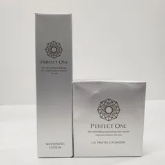J3019 PERFECT ONE パーフェクトワン 薬用SPホワイトニングローション 50ml・SPUVプロテクトパウダーa レフィル 11g 計2点セットのサムネイル