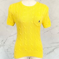 POLO RALPH LAUREN ポロラルフローレン 半袖 ケーブルニット セーター