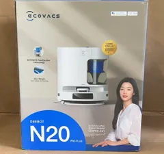 ECOVACS ロボット掃除機 DEEBOT N20 PRO PLUS 中古美品 DEEBOT N20 PRO PLUS お掃除ロボット（8000Pa強力吸引,自動ゴミ収集