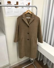 ジルサンダー＊最高級カシミヤ100% ダブルフェイス コート＊ - メルカリ