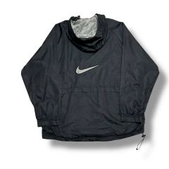 90s NIKE 銀タグ アノラックパーカー 刺繍ロゴ XL スウォッシュ - メルカリ