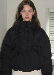 VIAVANDA DRAWSTRINGS PADDING JACKET ダウン - メルカリ