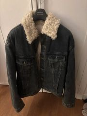 YEEZY SEASON 5 デニムジャケット ボア - メルカリ