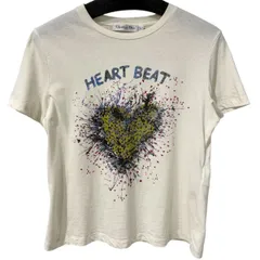 Christian Dior 21SS Heart Beat Cotton LinenT-ShirtバックロゴアートプリントTシャツ 8069000134834のサムネイル