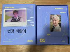 BTS Memories of 2021 DVD JIN トレカ付き - メルカリ