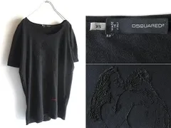 DSQUARED2 ディースクエアード 2011SS 立体ポルノプリント ロゴプリント Tシャツ 半袖 カットソー XS ブラック 黒 イタリア製