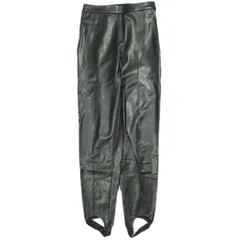 H BEAUTY&YOUTH エイチ ビューティーアンドユース 日本製 FAKE LEATHER TRENKA フェイクレザートレンカ 1614-299-5909 S ブラック パンツ ボトムス g26070