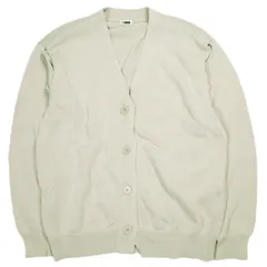 H BEAUTY&YOUTH エイチ ビューティーアンドユース 7GAUGE COTTON SLIT CARDIGAN 7ゲージコットンスリットカーディガン 1628-199-0946 Free GREIGE ニット トップス g26068のサムネイル