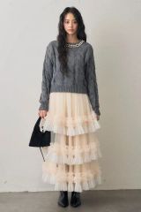 herlipto Loved one Tulle Skirt ecru Sサイズ - メルカリ